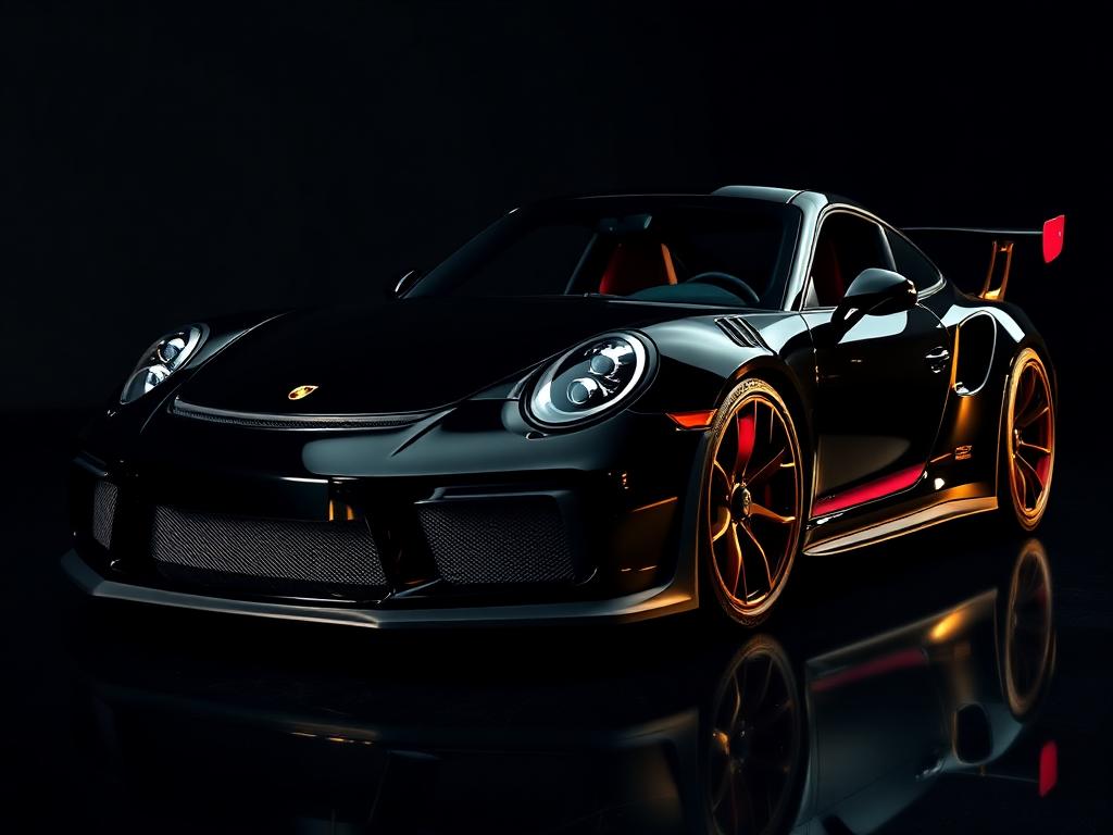 Detailed Porsche 911 GT3 RS